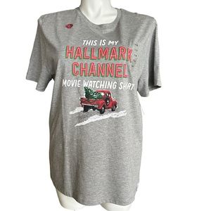 Hallmark “This Is My Hallmark Channel Movie Watching Shirt”